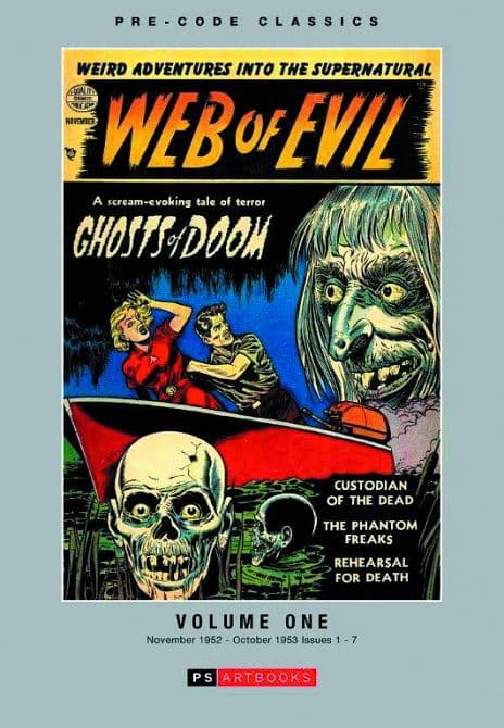Cover Art for PRE CODE CLASSICS WEB OF EVIL HC VOL 01