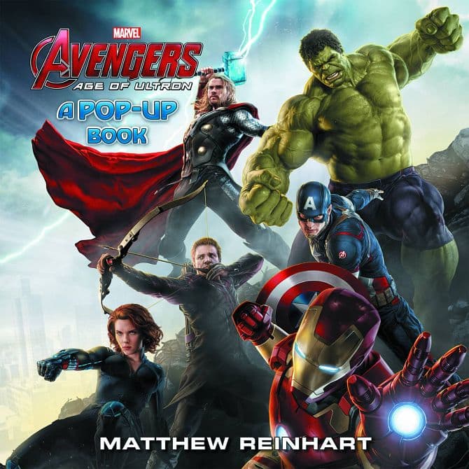 MARVEL AVENGERS AGE OF ULTRON POP UP BOOK HC