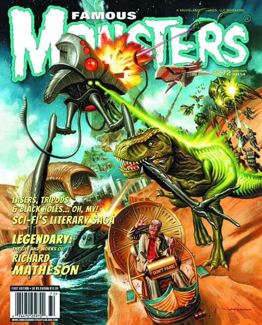 Cover Art for FAMOUS MONSTERS OF FILMLAND