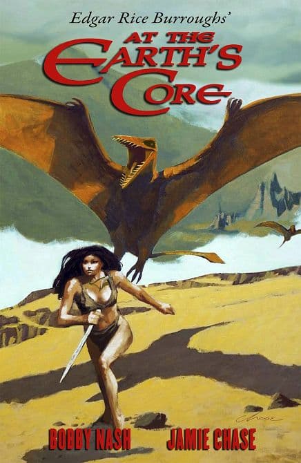 Cover Art for EDGAR RICE BURROUGHS AT THE EARTHS CORE LTD HC