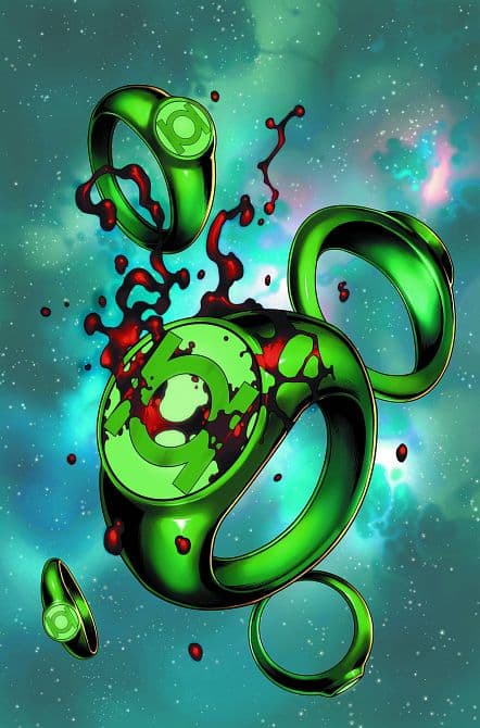 Cover Art for GREEN LANTERN THE LOST ARMY