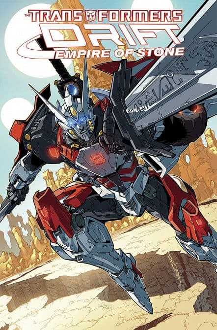 Cover Art for TRANSFORMERS TP DRIFT EMPIRE OF STONE