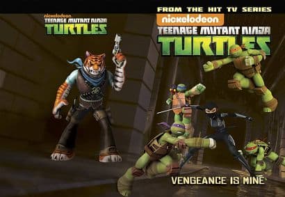 Cover Art for TMNT ANIMATED TP VOL 06 VENGEANCE IS MINE