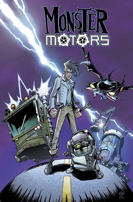 Cover Art for MONSTER MOTORS TP