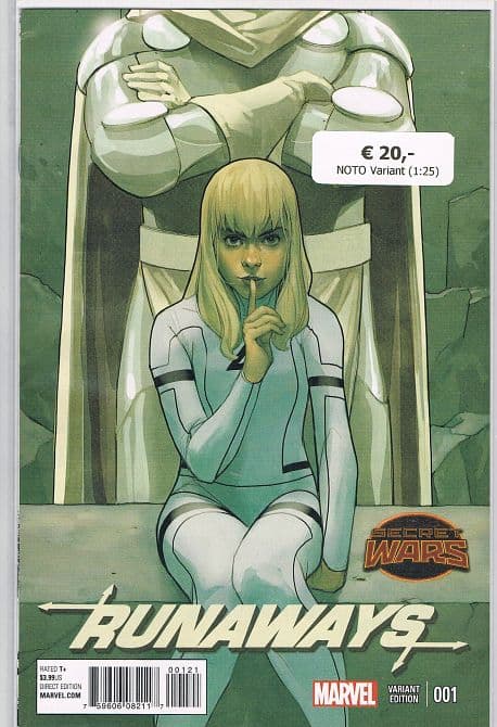 Cover Art for RUNAWAYS ( 2015 )