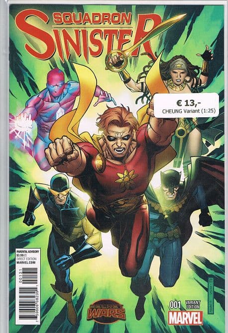 Cover von SQUADRON SINISTER #1