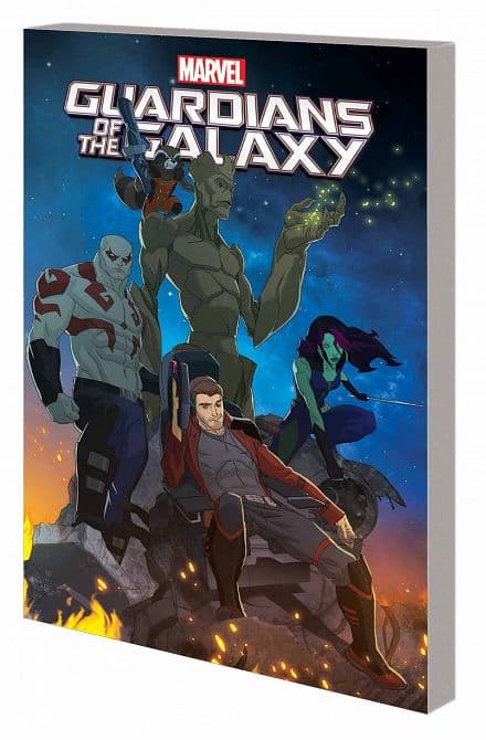 Cover Art for MARVEL UNIVERSE GUARDIANS OF GALAXY DIGEST TP VOL 01
