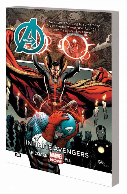 Cover Art for AVENGERS TP VOL 06 INFINITE AVENGERS