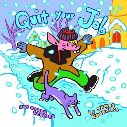 Cover Art for QUIT YOUR JOB AND OTHER STORIES GN