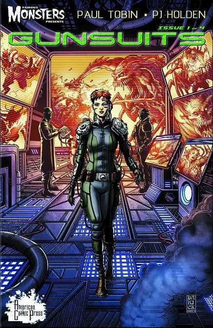 FAMOUS MONSTERS PRESENTS GUNSUITS