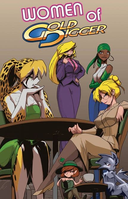 Cover Art for WOMEN OF GOLD DIGGER TP VOL 01