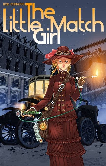 Cover Art for STEAMPUNK FABLES LITTLE MATCH GIRL ONE SHOT