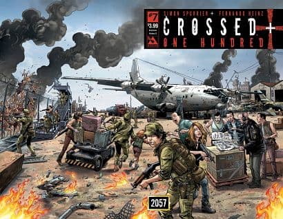 Cover Art for CROSSED PLUS 100