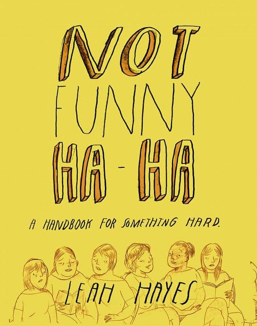 Cover Art for NOT FUNNY HA HA HC