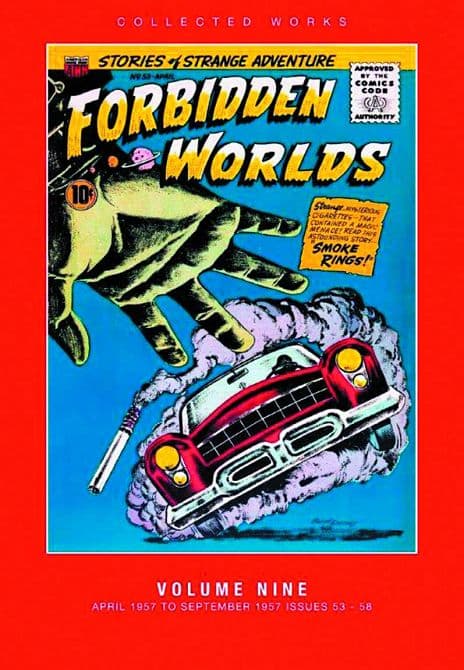 Cover Art for ACG COLL WORKS FORBIDDEN WORLDS HC VOL 09