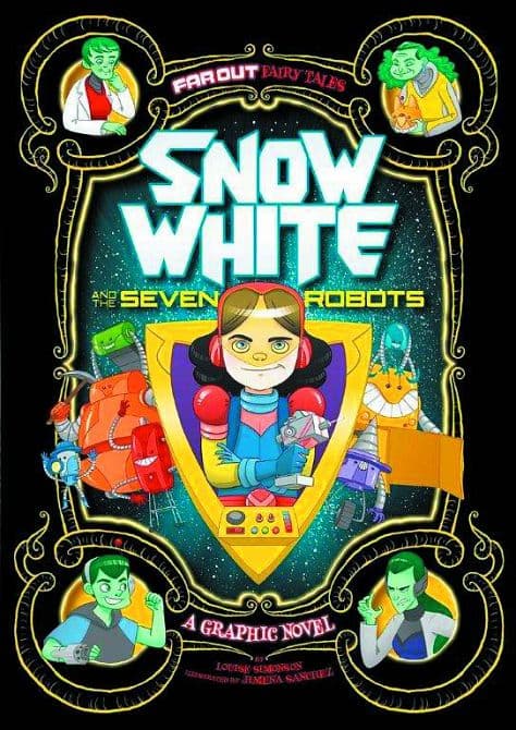 Cover Art for SNOW WHITE & SEVEN ROBOTS GN