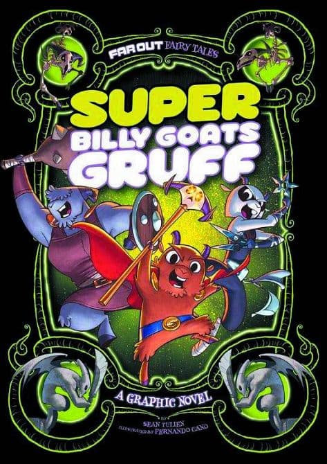 Cover Art for SUPER BILLY GOATS GRUFF GN