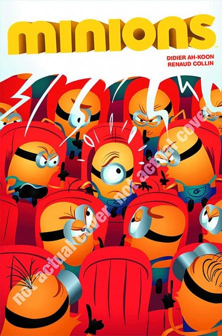 Cover Art for MINIONS DELUXE HC VOL 01