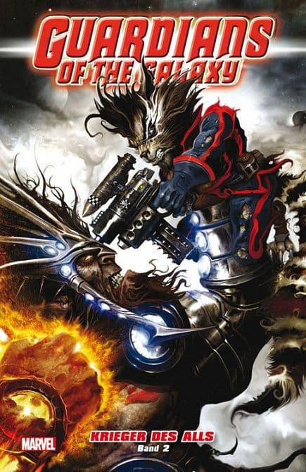 Cover Art for GUARDIANS OF THE GALAXY: KRIEGER DES ALLS ( HC )