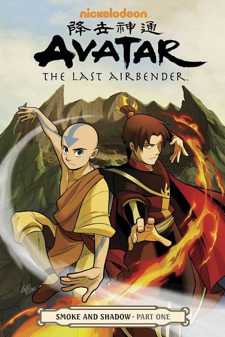 Cover Art for AVATAR LAST AIRBENDER TP VOL 10 SMOKE & SHADOW PART 1