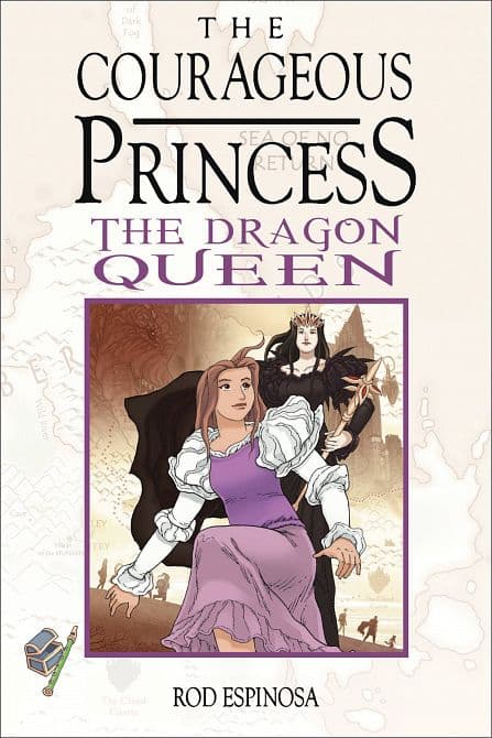 Cover Art for COURAGEOUS PRINCESS HC VOL 03 DRAGON QUEEN