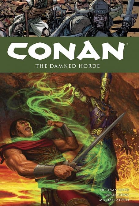 Cover Art for CONAN HC VOL 18 DAMNED HORDE