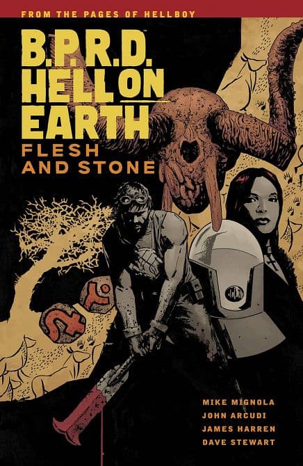 Cover Art for BPRD HELL ON EARTH TP VOL 11 FLESH AND STONE
