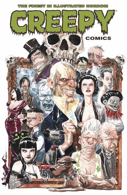 Cover Art for CREEPY COMICS TP VOL 04