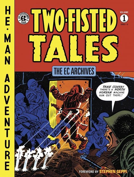 Cover Art for EC ARCHIVES TWO FISTED TALES HC