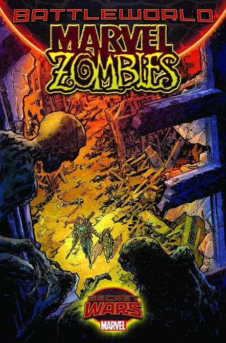 Cover Art for MARVEL ZOMBIES