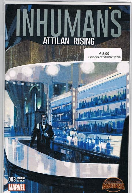 Cover Art for INHUMANS ATTILAN RISING