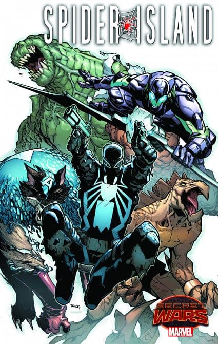 Cover Art for SPIDER-ISLAND