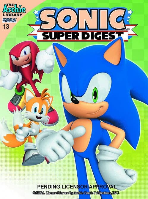 Cover Art for SONIC SUPER DIGEST