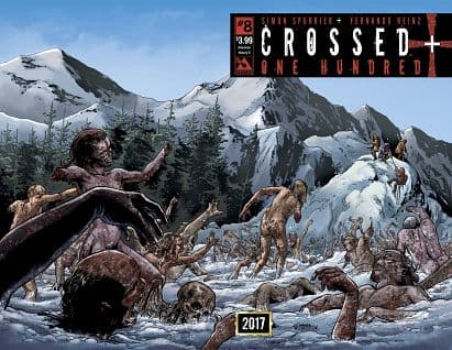 Cover Art for CROSSED PLUS 100