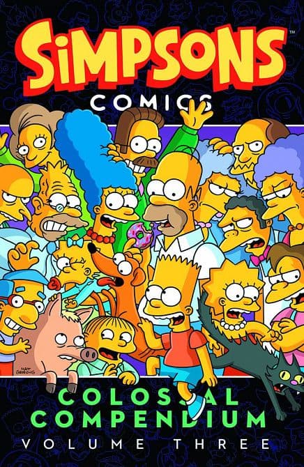 Cover Art for SIMPSONS COMICS COLOSSAL COMPENDIUM TP VOL 03