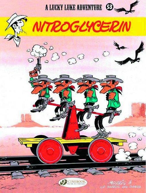 Cover Art for LUCKY LUKE TP VOL 53 NITROGLYCERIN