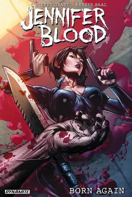 Cover Art for JENNIFER BLOOD BORN AGAIN TP