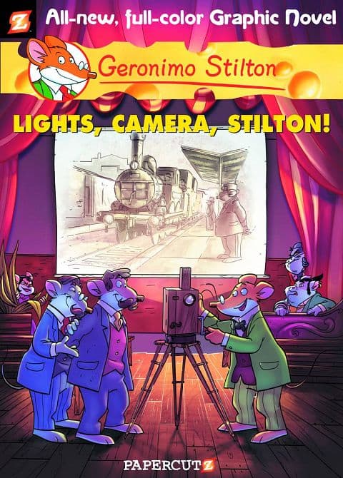 Cover Art for GERONIMO STILTON HC VOL 16 LIGHTS CAMERA STILTON