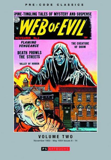 Cover Art for PRE CODE CLASSICS WEB OF EVIL HC VOL 02