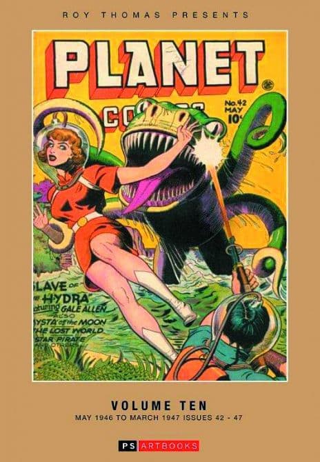 Cover Art for ROY THOMAS PRESENTS PLANET COMICS HC VOL 10