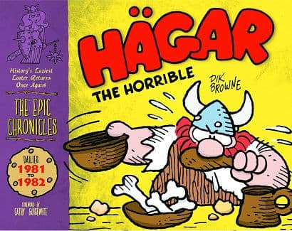 Cover Art for EPIC CHRONICLES HAGAR THE HORRIBLE HC 1981-82