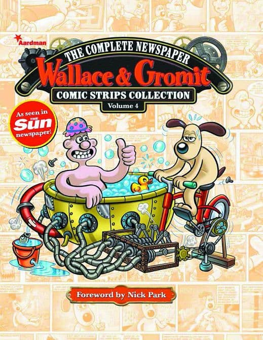 Cover Art for WALLACE & GROMIT NEWSPAPER STRIPS HC VOL 04