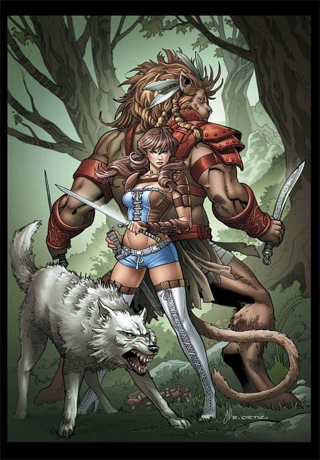 Cover Art for GFT OZ REIGN OF WITCH QUEEN