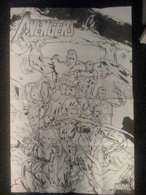 Cover Art for POSTER-MARVEL ( gefaltet )