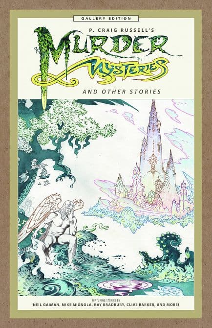 Cover Art for MURDER MYSTERIES AND OTHER STORIES HC GALLERY EDITION