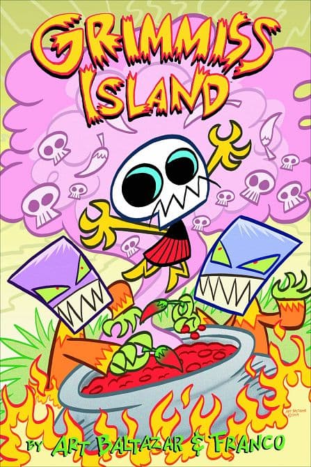Cover Art for GRIMMISS ISLAND TP