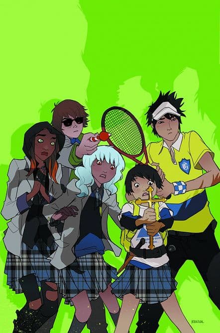 Cover Art for GOTHAM ACADEMY