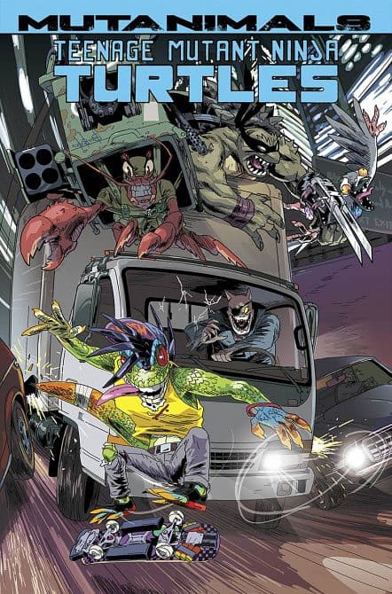 Cover Art for TMNT MUTANIMALS TP