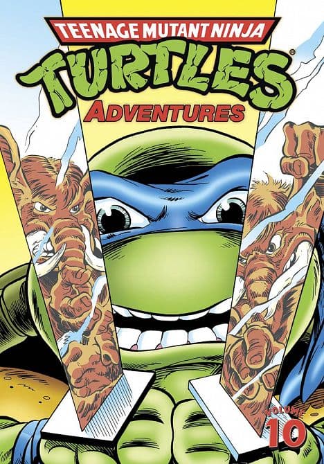 Cover Art for TMNT ADVENTURES TP VOL 10