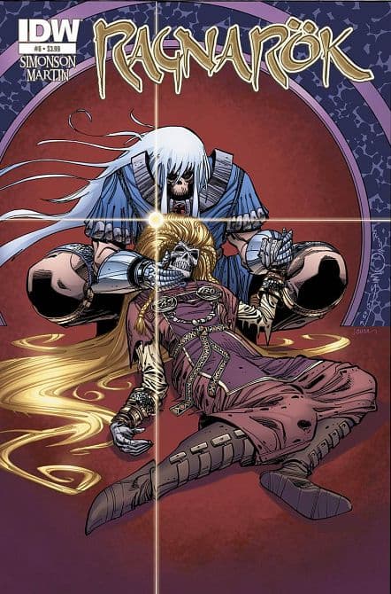 Cover Art für RAGNAROK ( IDW )